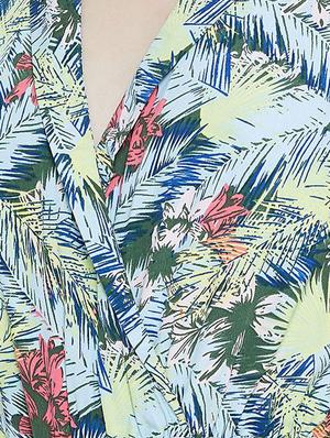tie knot floral jumpsuit - 16764165 - Standard Image - 4