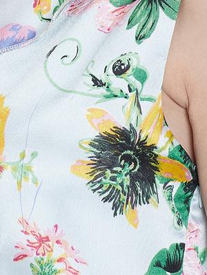 single shoulder tropical jumpsuit - 16764183 - Standard Image - 5