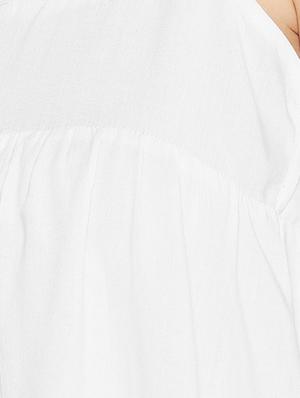 tie knot shoulder embroidered detail top - 16764234 - Standard Image - 5
