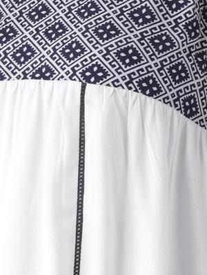 lace insert aztec panel tunic - 16764259 - Standard Image - 5