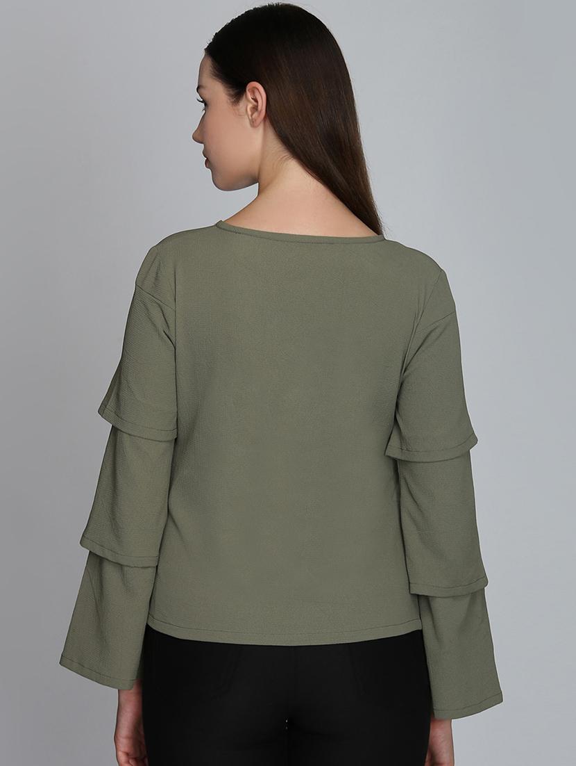 long sleeved layered top - 16764324 - Zoom Image - 3