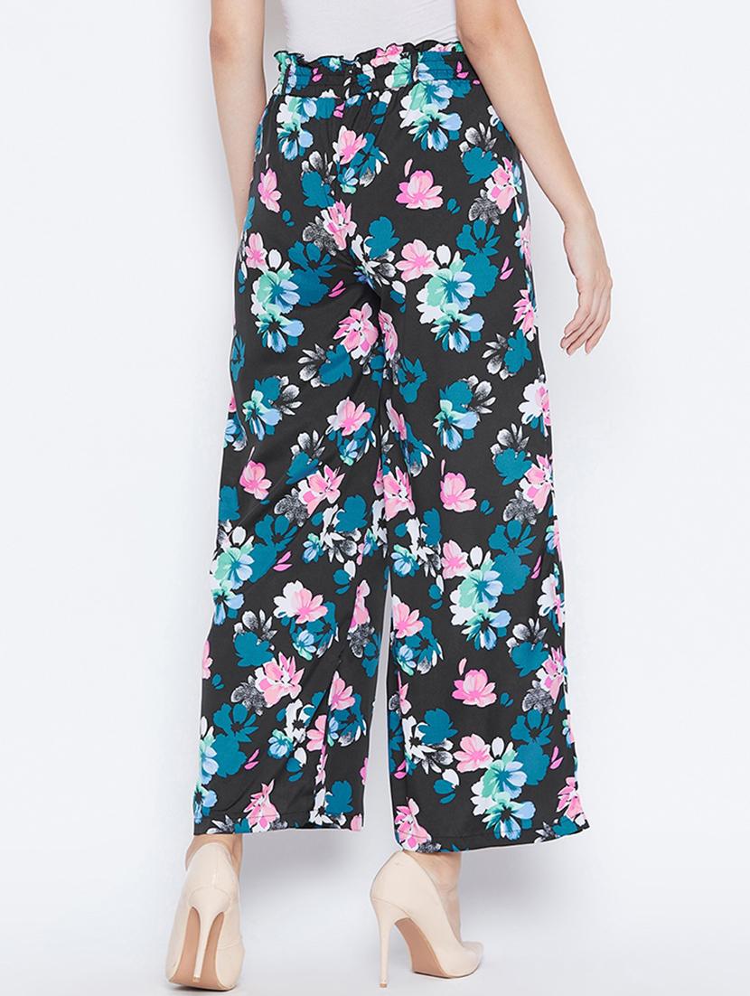 high rise floral trouser - 16764342 - Zoom Image - 3
