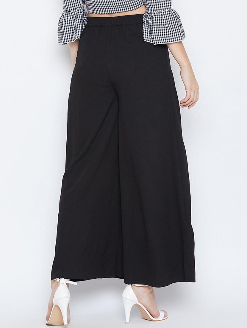 tie knot flared palazzo - 16764345 - Zoom Image - 3