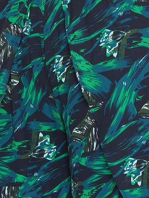 high rise floral asymmetric trouser - 16764359 - Standard Image - 4