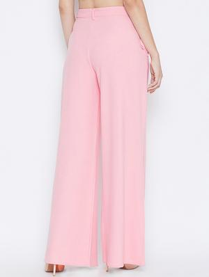 high rise pleated trouser - 16764367 - Standard Image - 3