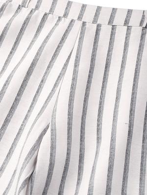 high rise pocket detail striped trouser - 16764369 - Standard Image - 4