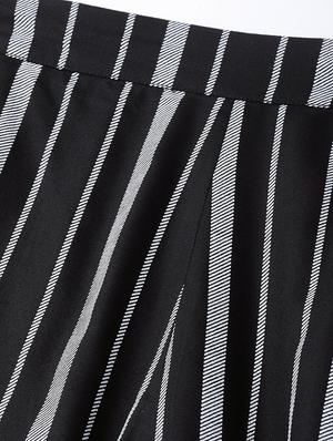 high rise pocket detail striped trouser - 16764371 - Standard Image - 4