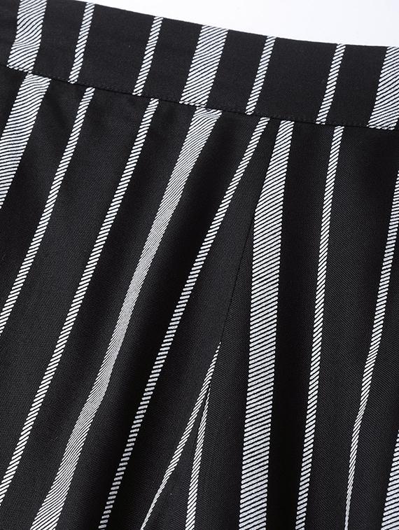 high rise pocket detail striped trouser - 16764371 - Zoom Image - 4
