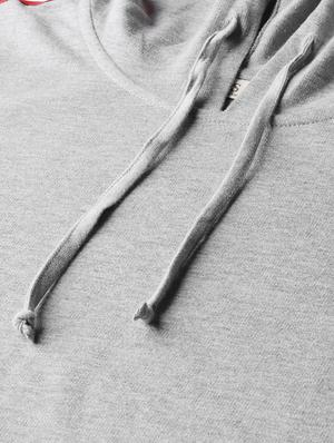 long sleeved side tapping hooded sweatshirt - 16765277 - Standard Image - 5