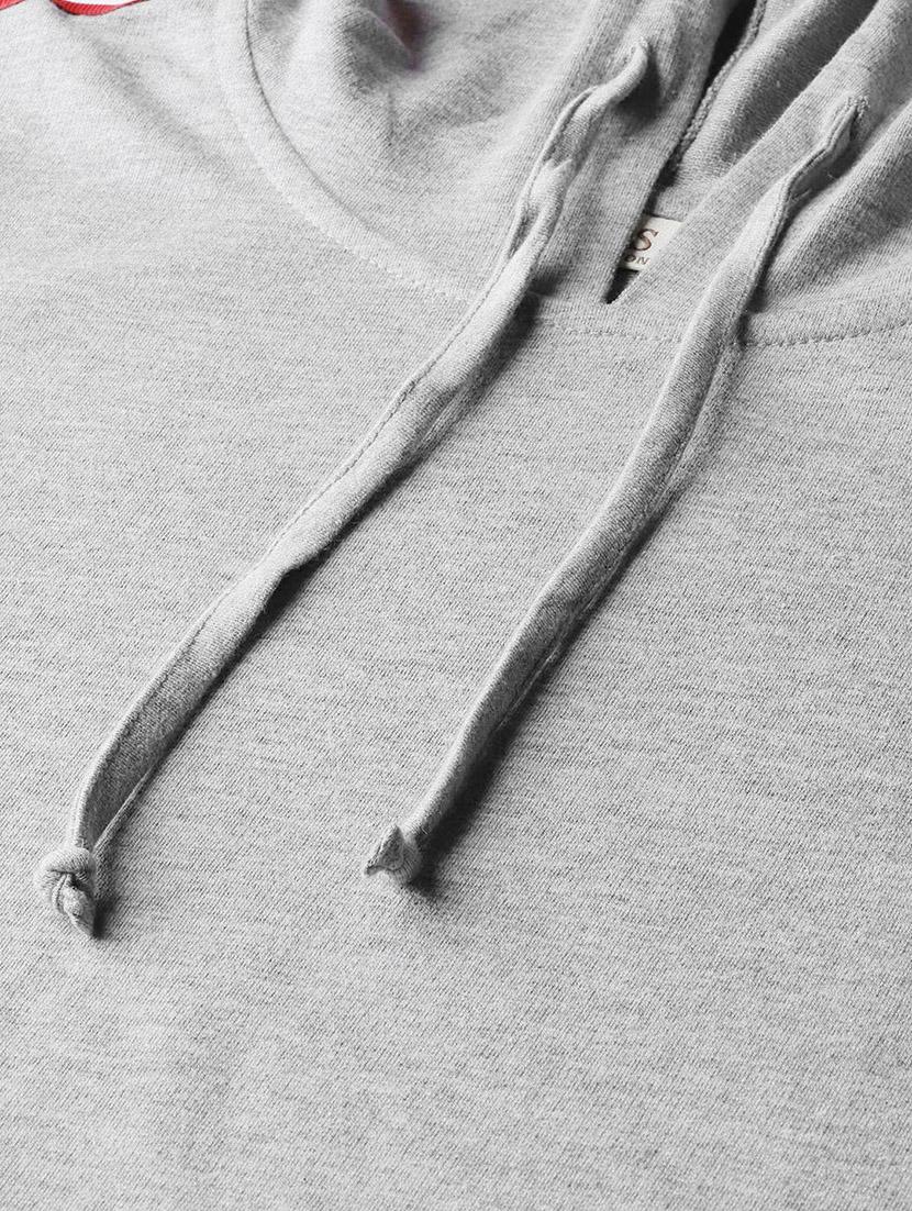 long sleeved side tapping hooded sweatshirt - 16765277 - Zoom Image - 5