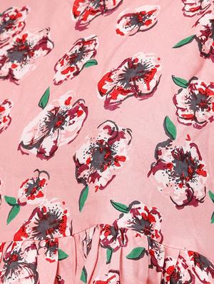 v-neck layered floral top - 16765470 - Standard Image - 4