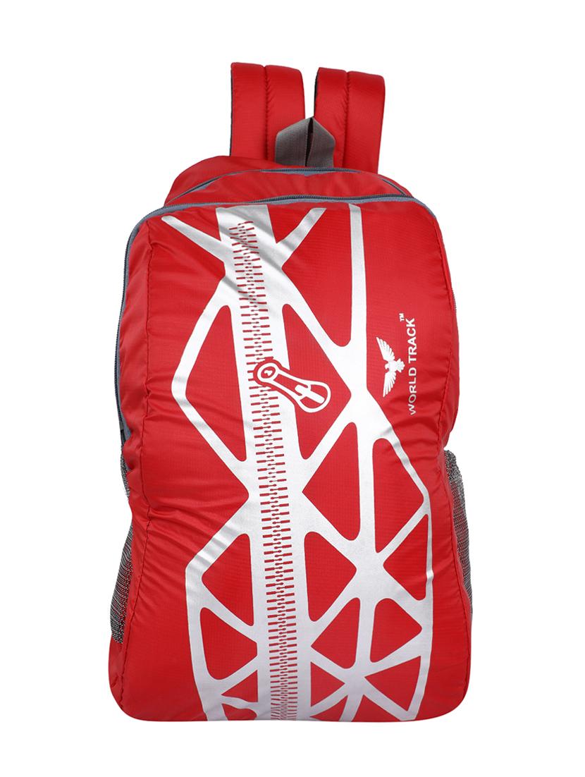 red polyester backpack - 16765485 - Zoom Image - 1