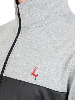 grey taped sweatshirt - 16765650 - Standard Image - 4