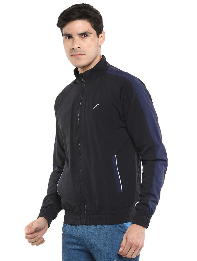 black solid casual jacket - 16765802 - Zoom Image - 2