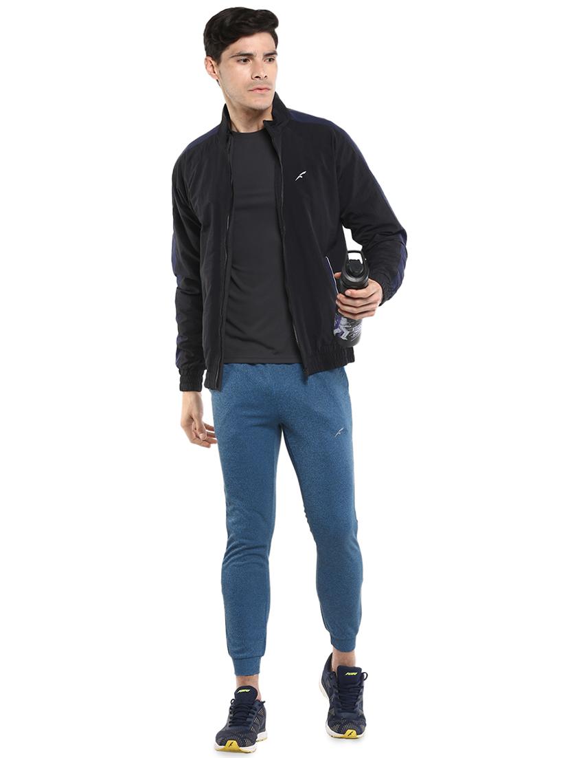 black solid casual jacket - 16765802 - Zoom Image - 4