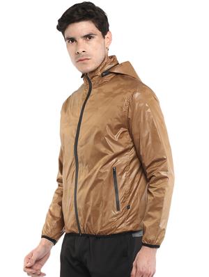 brown camouflage print casual jacket - 16765803 - Standard Image - 2