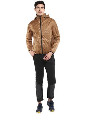 brown camouflage print casual jacket - 16765803 - Standard Image - 4
