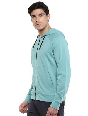 blue solid sweatshirt - 16765806 - Standard Image - 2