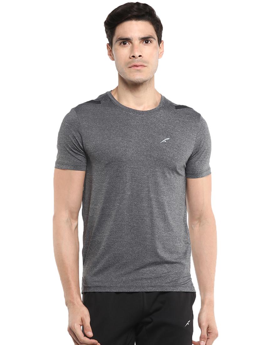 grey solid t-shirt - 16765813 - Zoom Image - 1