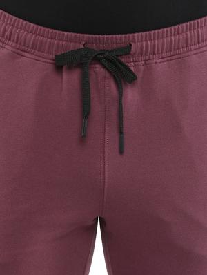 red solid ankle length track pant - 16765821 - Standard Image - 5