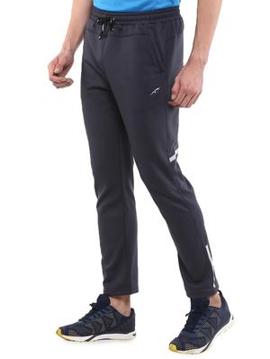 blue solid ankle length track pant - 16765822 - Standard Image - 2