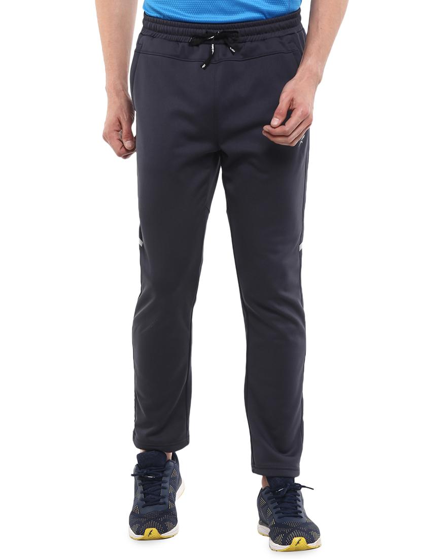 blue solid ankle length track pant - 16765822 - Zoom Image - 1