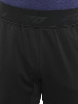 black color block ankle length track pant - 16765823 - Standard Image - 5