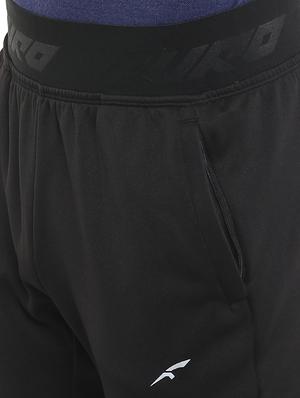 black color block ankle length track pant - 16765823 - Standard Image - 6