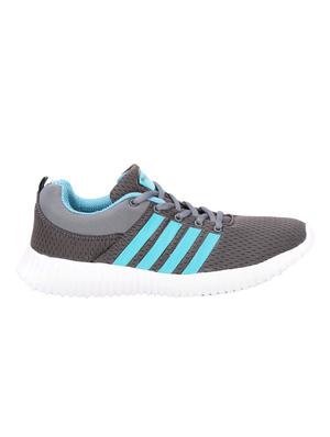 grey mesh lace up sport shoes - 16765847 - Standard Image - 2
