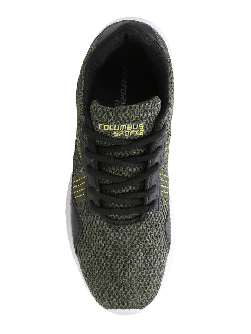 green mesh lace up sport shoes - 16765850 - Zoom Image - 4