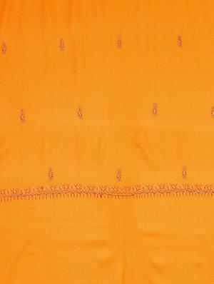 embroidered wool jamavar shawl - 16766224 - Standard Image - 2