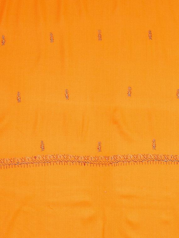 embroidered wool jamavar shawl - 16766224 - Zoom Image - 2