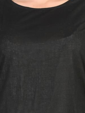 solid a-line kurta - 16766372 - Standard Image - 4