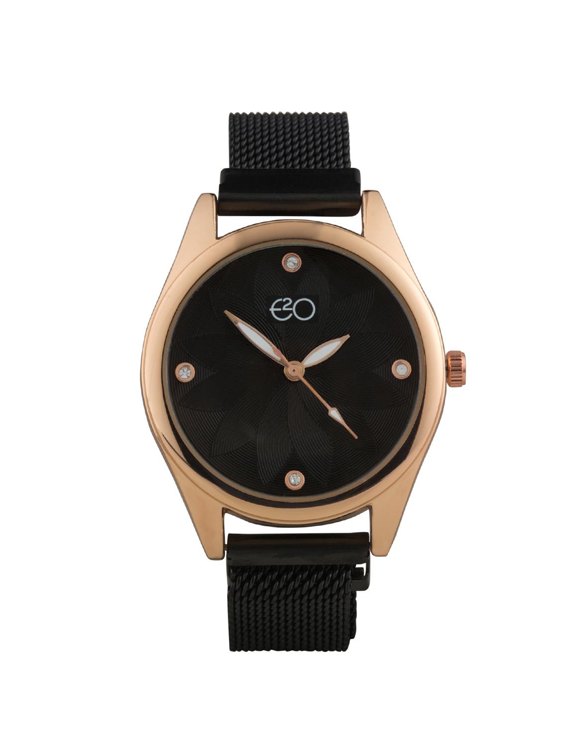 e2o khakhi detail design analouge women's watch - 16766463 - Zoom Image - 1