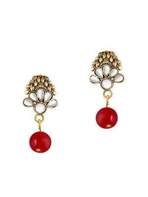 gold brass short necklace - 16767293 - Standard Image - 4