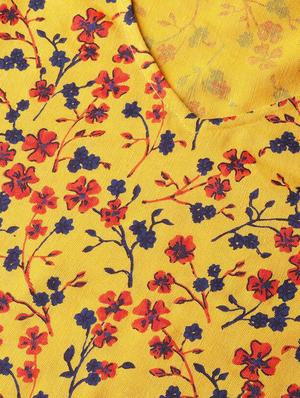 v-neck floral shift dress - 16767305 - Standard Image - 5