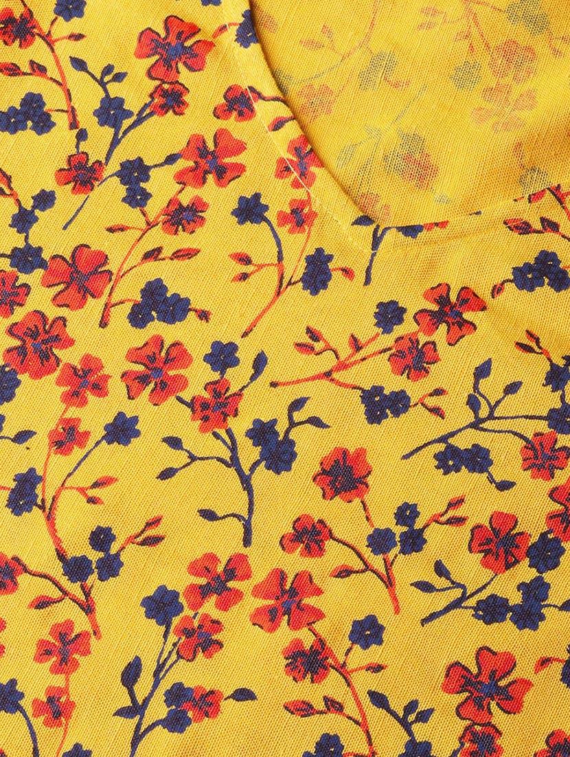 v-neck floral shift dress - 16767305 - Zoom Image - 5