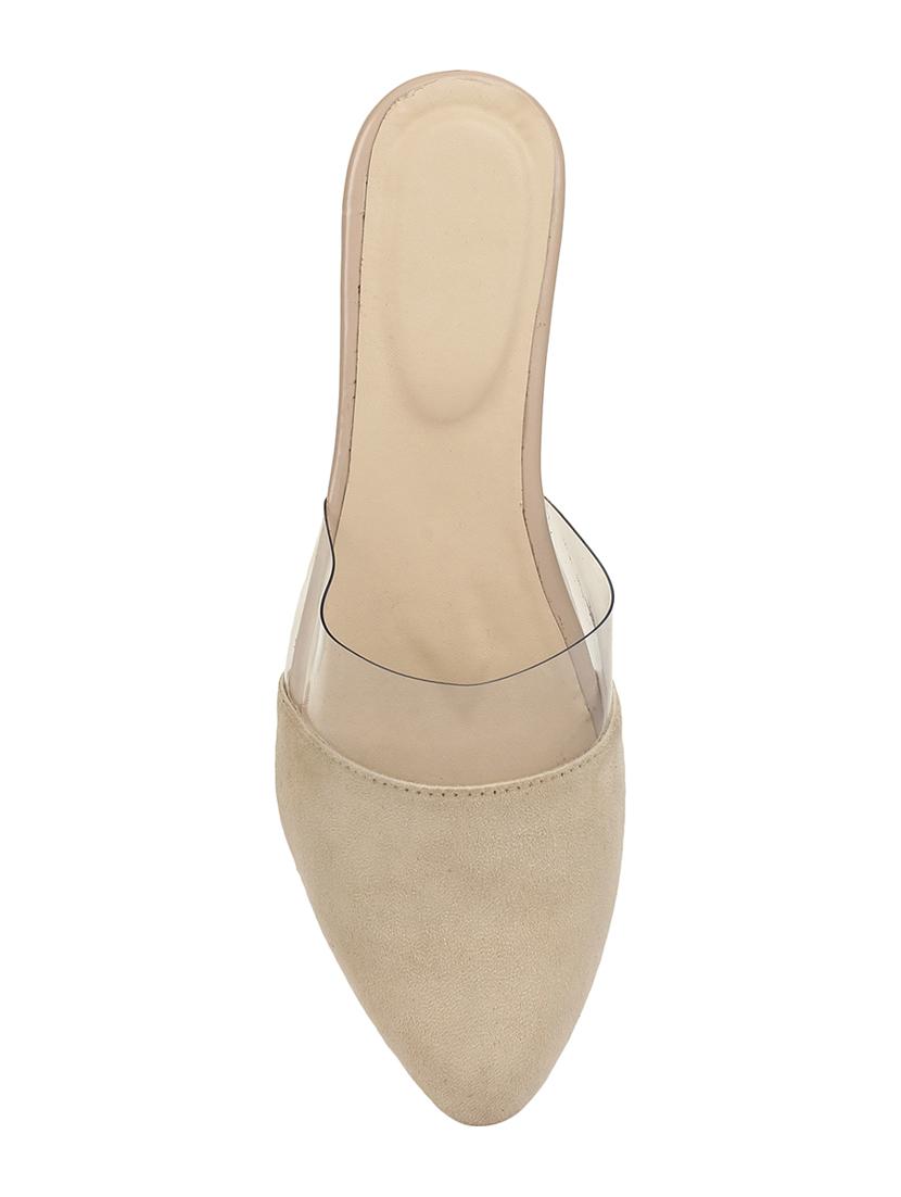 beige mules sandals - 16768020 - Zoom Image - 3