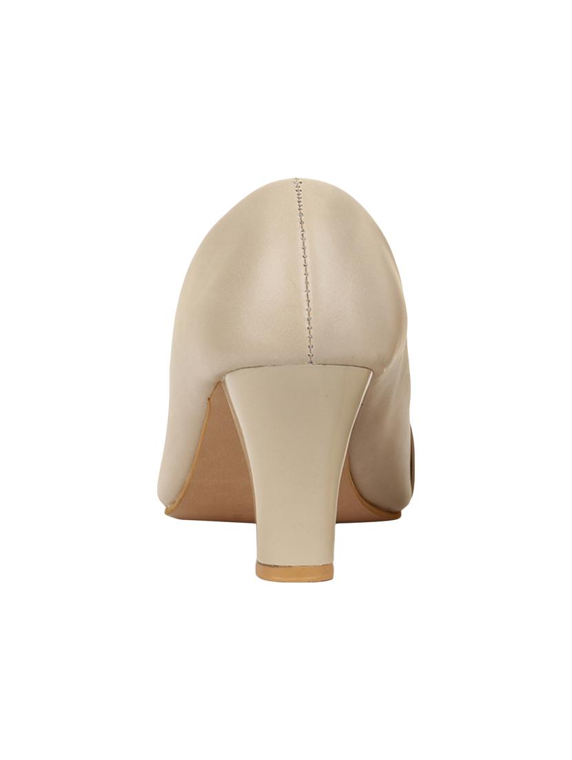beige slip on pumps - 16768024 - Zoom Image - 3