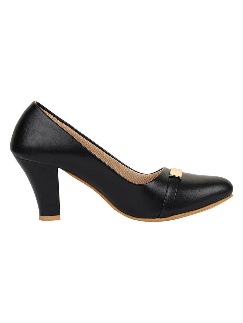 black slip on pumps - 16768025 - Zoom Image - 2