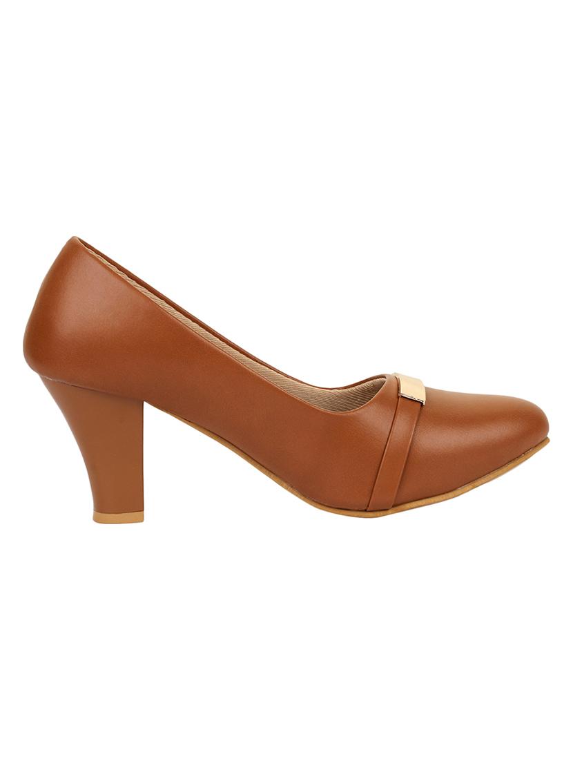tan slip on pumps - 16768026 - Zoom Image - 2