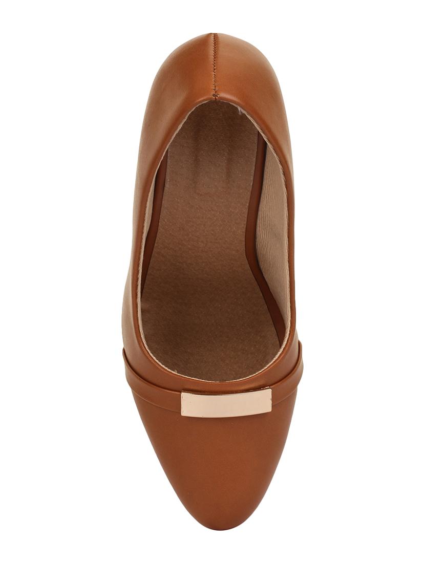 tan slip on pumps - 16768026 - Zoom Image - 4