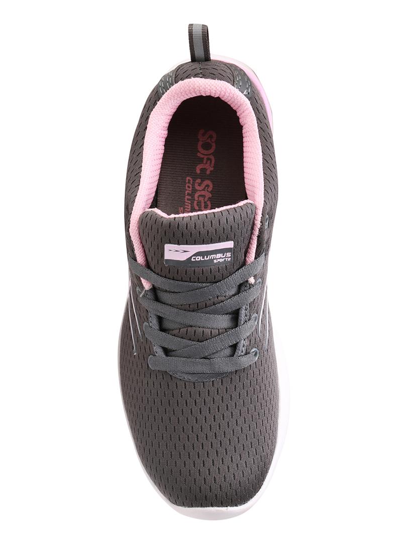 grey lace-up sports shoes - 16768051 - Zoom Image - 4