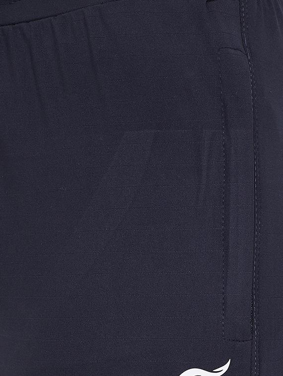 navy blue solid full length track pant - 16768078 - Zoom Image - 6