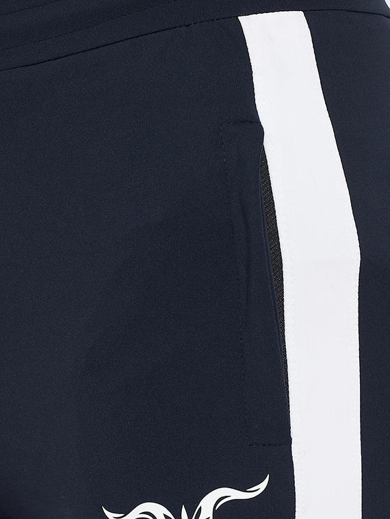 navy blue side taped full length track pant - 16768079 - Zoom Image - 6