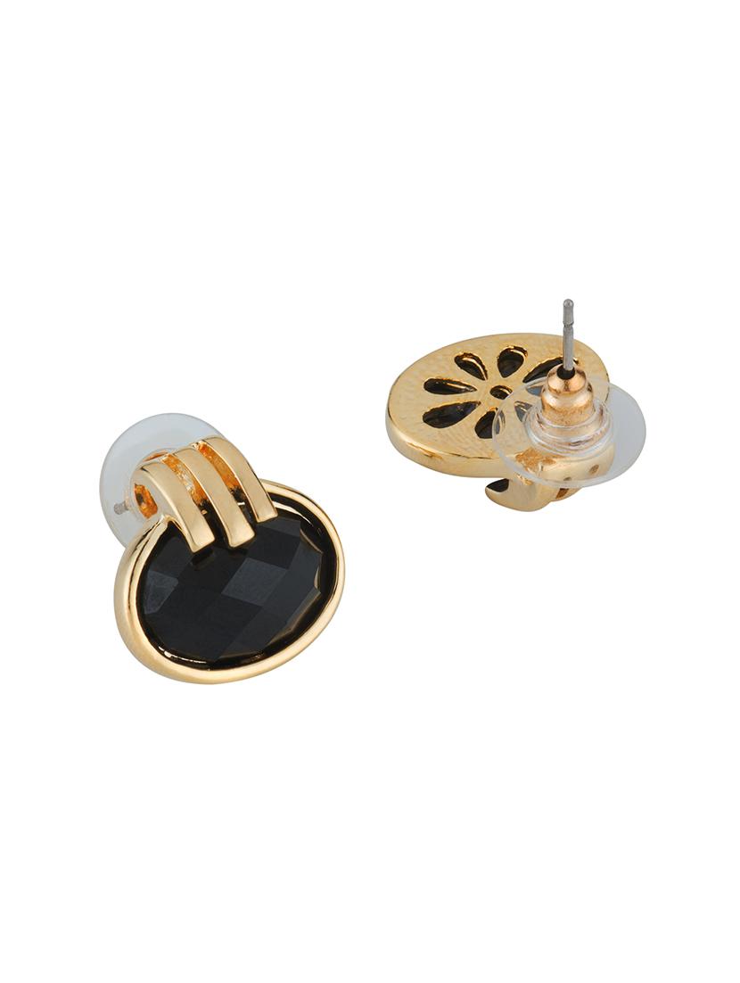 black metal studs earring - 16768148 - Zoom Image - 2