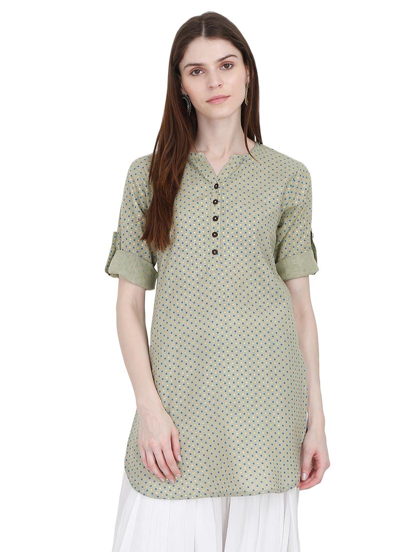 printed straight kurti - 16768583 - Zoom Image - 1
