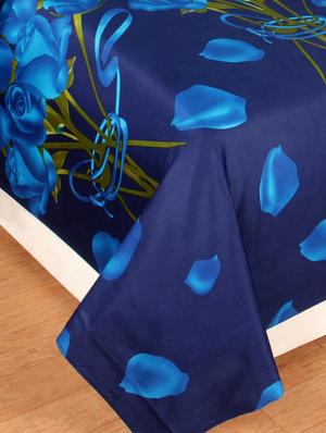 cotton double bedsheet with two stitched pillow covers - 16768959 - Standard Image - 2