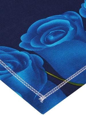 cotton double bedsheet with two stitched pillow covers - 16768959 - Standard Image - 3