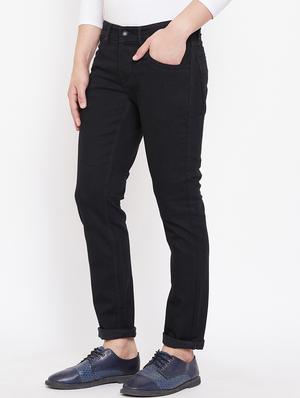 black plain denim jeans - 16769257 - Standard Image - 2